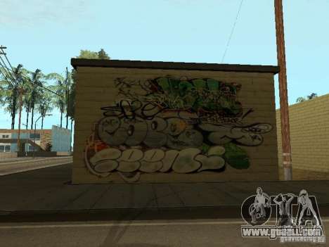 Los Santos City graffiti legends v1 for GTA San Andreas