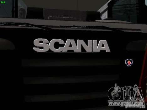 Scania R580 V8 Topline for GTA San Andreas