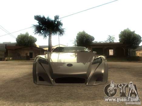 Lexus LFA Custom for GTA San Andreas
