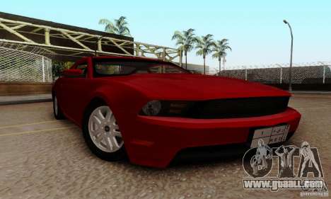 Ford Mustang 2010 for GTA San Andreas