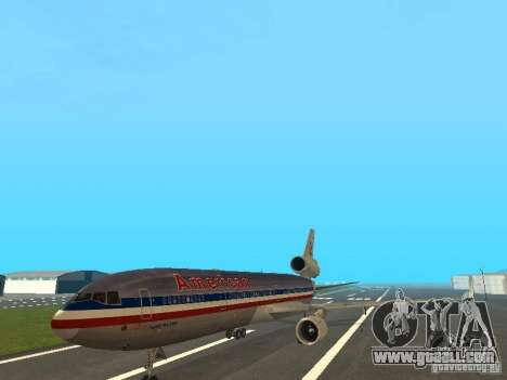 McDonell Douglas MD11 American Airlines for GTA San Andreas