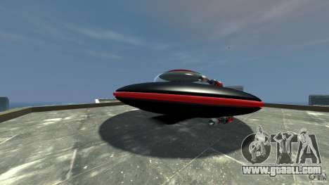 UFO neon ufo red for GTA 4