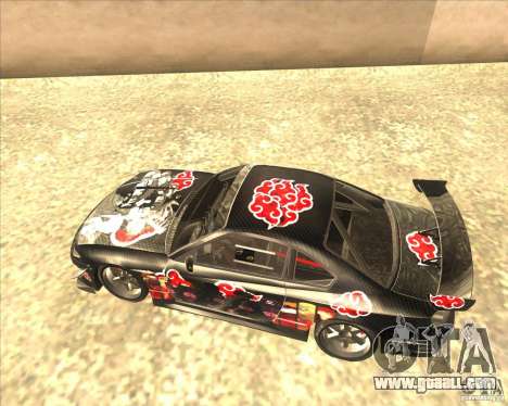 Nissan Silvia S15 with AKATSUKI paintjob for GTA San Andreas