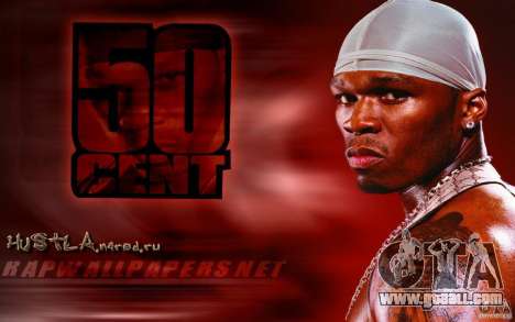 New loading screens 50 CENT for GTA San Andreas
