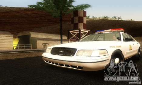 Ford Crown Victoria Utah Police for GTA San Andreas