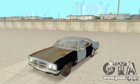 Pontiac LeMans 1970 Scrap Yard Edition for GTA San Andreas