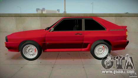 Audi Sport quattro 1983 for GTA San Andreas