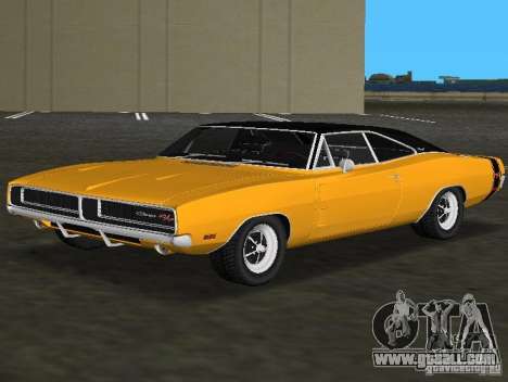 Dodge Charger RT 1969 for GTA Vice City