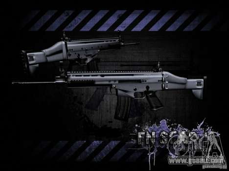 FN Scar-L HD for GTA San Andreas
