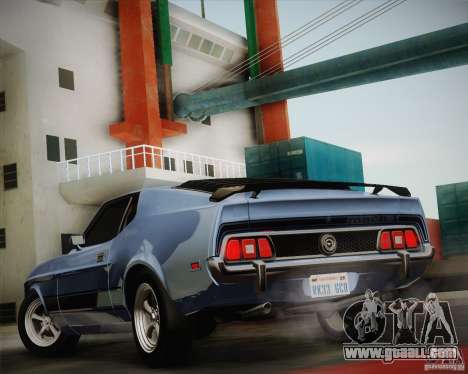 Ford Mustang Mach1 1973 for GTA San Andreas
