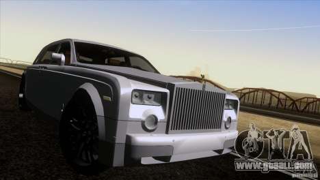 Rolls Royce Phantom Hamann for GTA San Andreas