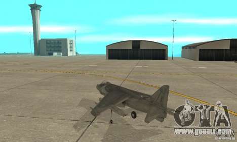 AV-8 Harrier for GTA San Andreas