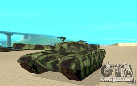 Tank T-72 for GTA San Andreas