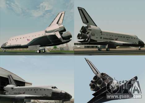 Space Shuttle for GTA San Andreas