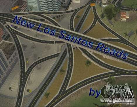 New roads of Los Santos for GTA San Andreas