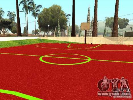 Basketball Court for GTA San Andreas