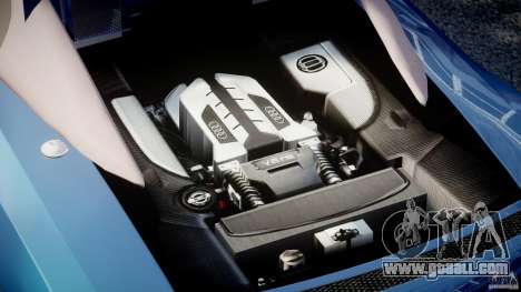 Audi R8 Spyder v2 2010 for GTA 4