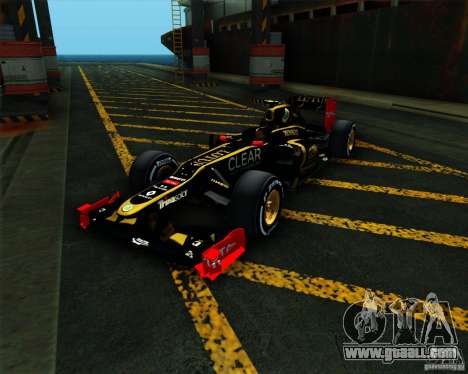 Lotus E20 F1 2012 for GTA San Andreas