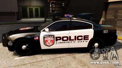 Dodge Charger RT Max Police 2011 [ELS] for GTA 4