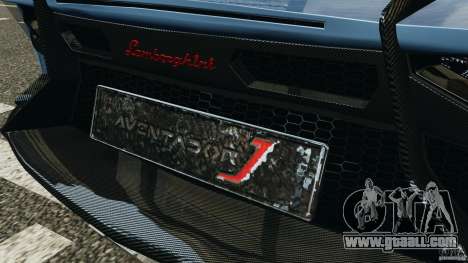 Lamborghini Aventador J 2012 for GTA 4