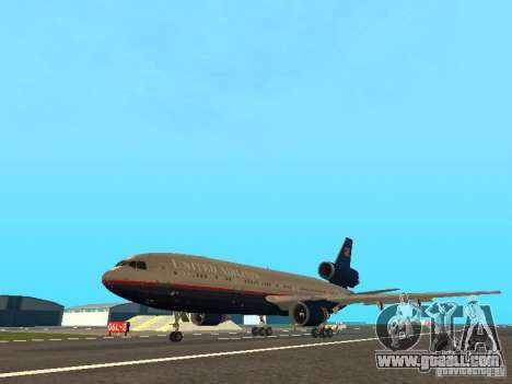 McDonell Douglas DC10 United Airlines for GTA San Andreas