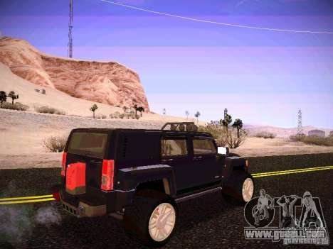 Hummer H3R for GTA San Andreas