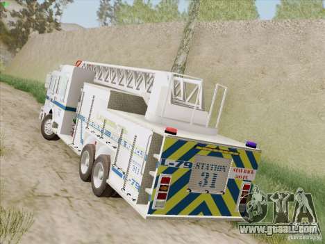 Pierce Puc Aerials. Bone County Fire & Ladder 79 for GTA San Andreas