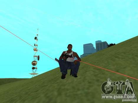 Laser Weapon Pack for GTA San Andreas
