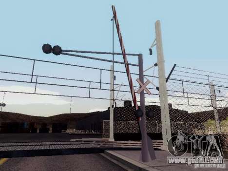 RAILWAY crossing RUS V 2.0 for GTA San Andreas