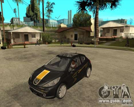 PEUGEOT 207 Griffe LANCARSPORT for GTA San Andreas