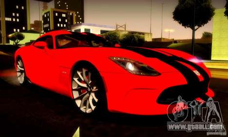 Dodge Viper SRT  GTS for GTA San Andreas