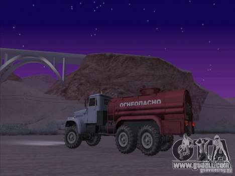 KrAZ-255 fuel truck for GTA San Andreas