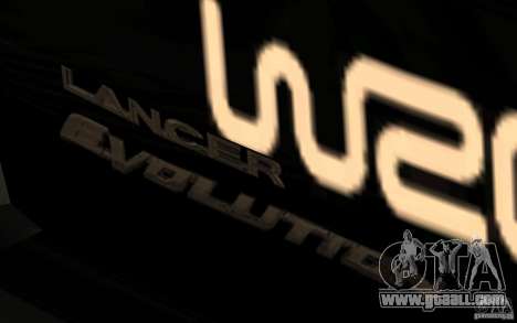 Mitsubishi Lancer Evolution X Monster Energy for GTA San Andreas
