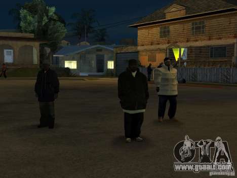 New skins for Groove for GTA San Andreas