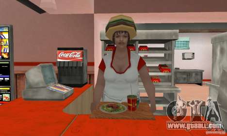 Eateries McDonals for GTA San Andreas