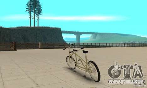 double classic MT Bike for GTA San Andreas