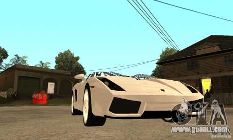Lamborghini Concept S v2.0 for GTA San Andreas