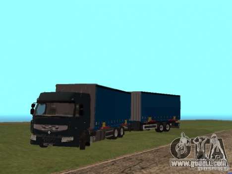 Trailer Renault Premium for GTA San Andreas