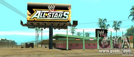 New WWE shop for GTA San Andreas