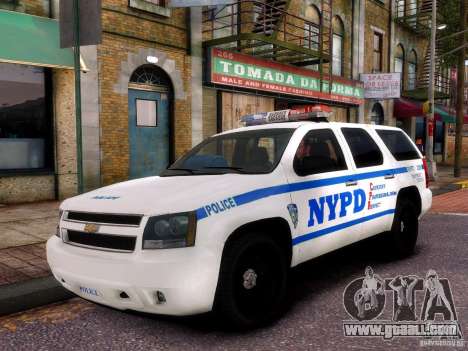Chevrolet Tahoe New York Police for GTA 4