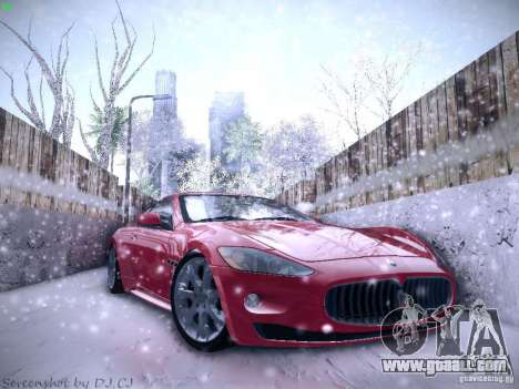 Maserati Gran Turismo S 2011 V2 for GTA San Andreas