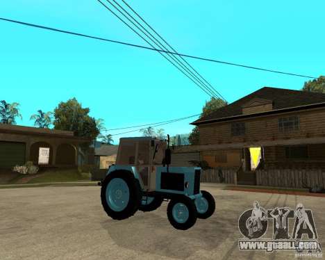 Tractor Belarus 80.1 and trailer for GTA San Andreas