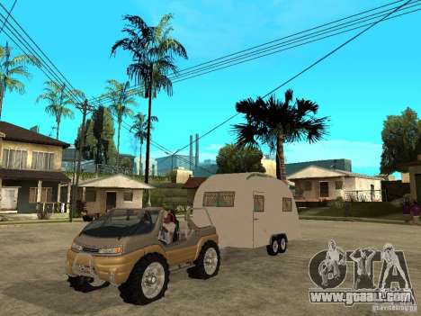 Ford Intruder 4x4 Concept + Caravan for GTA San Andreas