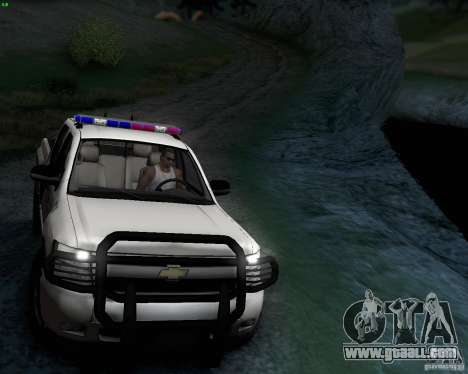Chevrolet Silverado Police for GTA San Andreas