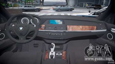 BMW X6M Police for GTA 4