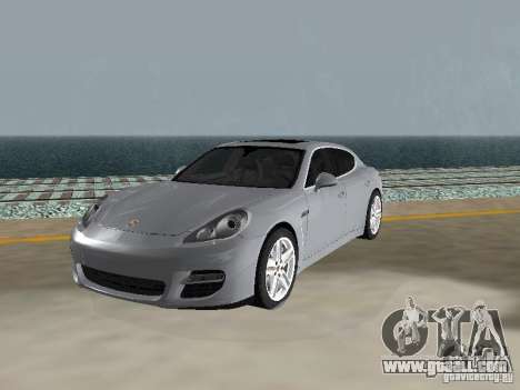 Porsche Panamera Turbo Tunable for GTA San Andreas