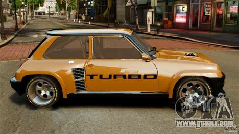 Renault 5 Turbo for GTA 4