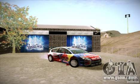 Citroen C4 WRC for GTA San Andreas
