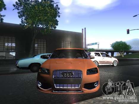 Audi S3 for GTA San Andreas