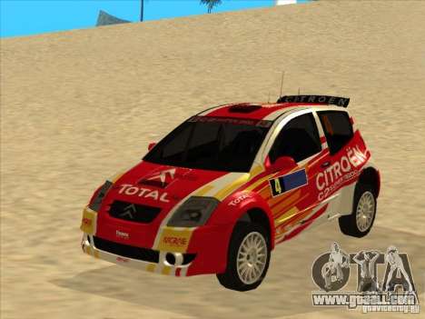Citroen Rally Car for GTA San Andreas